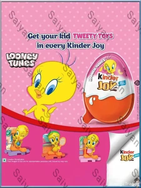 Шоколадное яйцо Киндер Джой Tweety1 шт