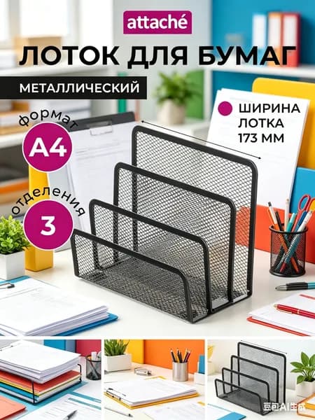 Вертикальная книжная полка, подходит для формата А4, 173.11 мм, 1