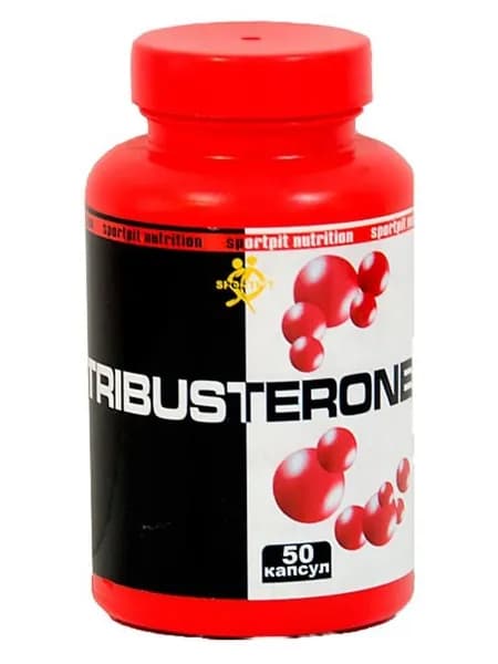 Трибустерон 0,605 г 50 капс, SportPit, Tribusterone, Бустер для набора мышечной массы, повышение потенции