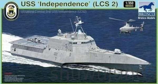BRONCO NB5025 1/350 USS Independence LCS-2 сборная модель корабля