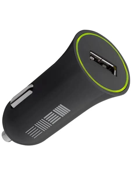 АЗУ INTERSTEP 1A + кабель USB - Lightning Black (45339)