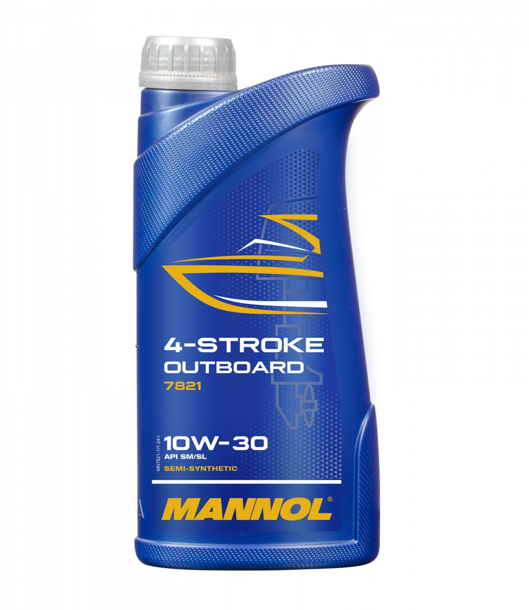 MANNOL 4-TAKT 4-Stroke Outboard 10W-30 Масло моторное, Полусинтетическое, 1 л