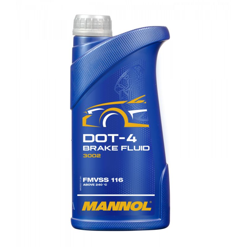Жидкость тормозная MANNOL DOT-4 455 г 8940