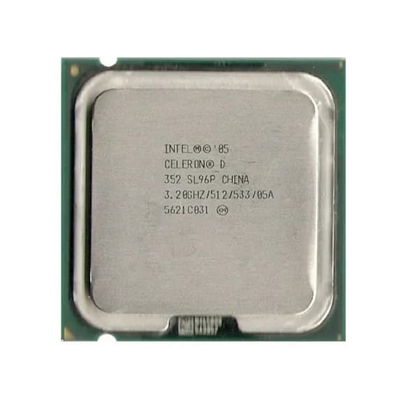 процессор сокет 775 Celeron-D (352) 3,2/512/533 SL96P, oem
