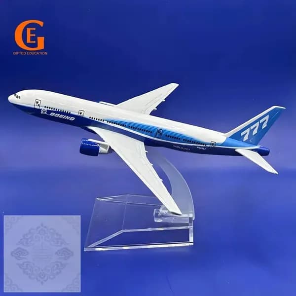 Металлическая Модель Самолета Боинг 777, Авиакомпания Boeing 777