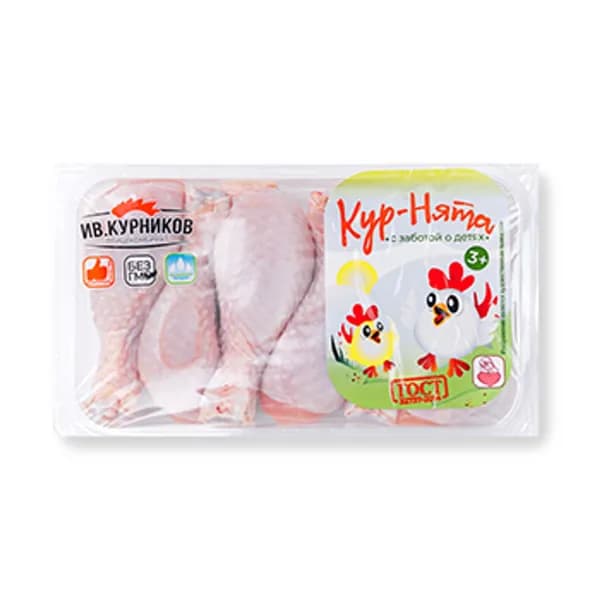 Голень цыплёнка-бройлера Ив.Курников охлажденная 750 г