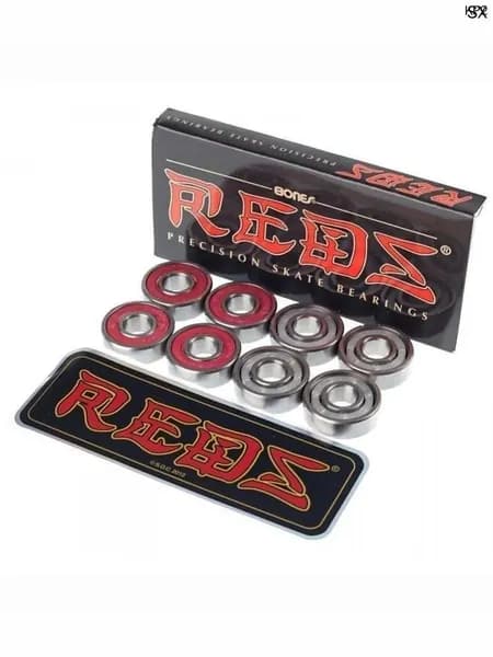 Подшипники для скейтборда, лонгборда, самоката Bones reds