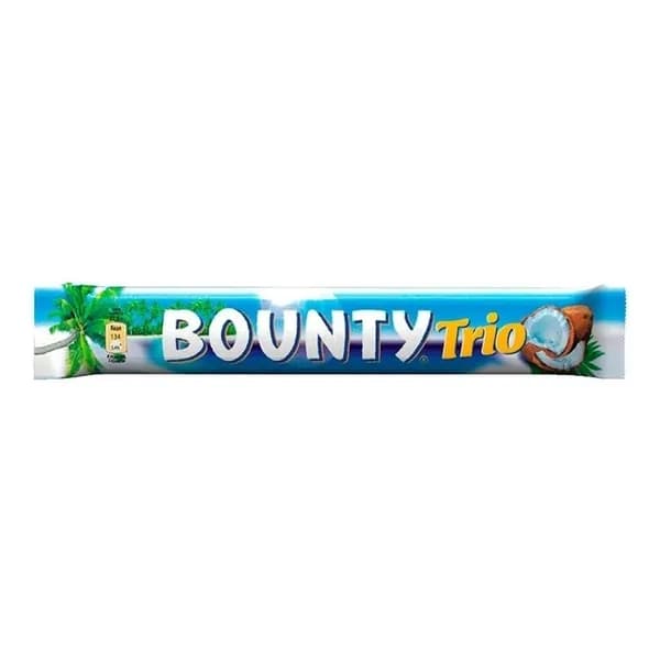 Батончик Bounty Trio шоколадный с кокосом 82,5 г