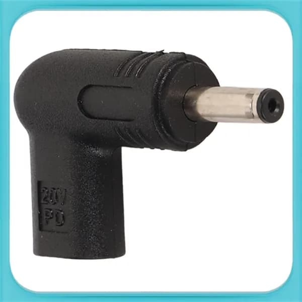 Type C Female до 4.0x1.35mm DC адаптер, компактный и мощный, для быстрой зарядки