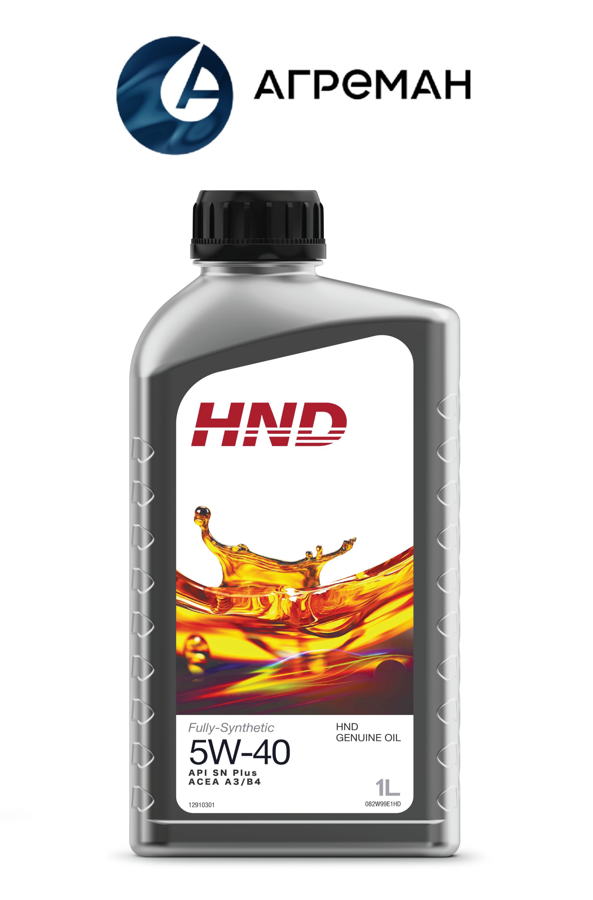 HND HND 5W-40 Масло моторное, Синтетическое, 1 л