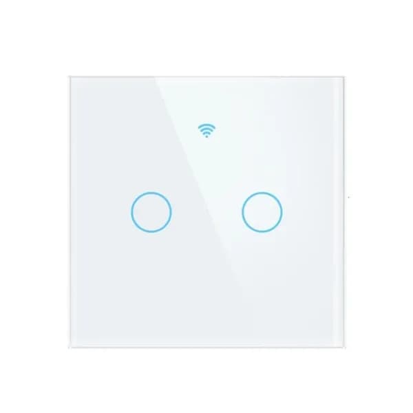 WiFi-выключатели с сенсорной панелью, Белый - 2 открыть