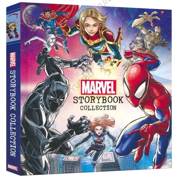 Коллекция рассказов Marvel, иллюстрированная книга для детей, твердый переплет