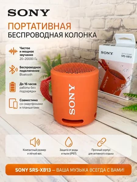 Портативная колонка Sony SRS-XB13