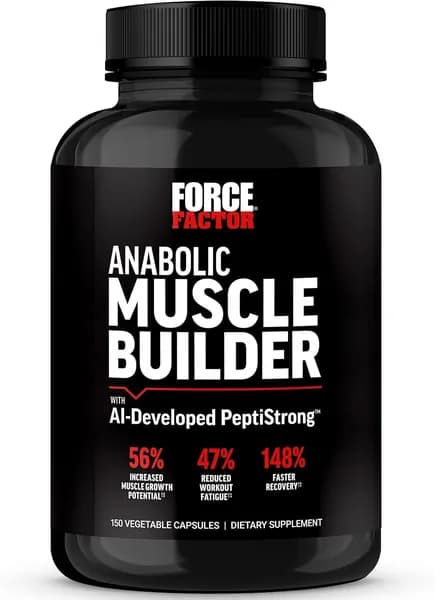 Force Factor Anabolic Muscle Builder, Добавки для поддержки наращивания мышц