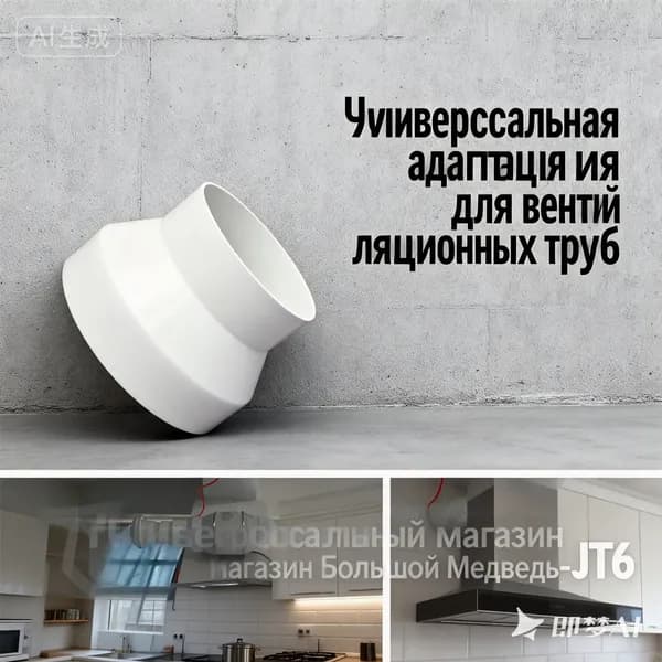 Адаптер для вентканала 150-200 мм, прочный