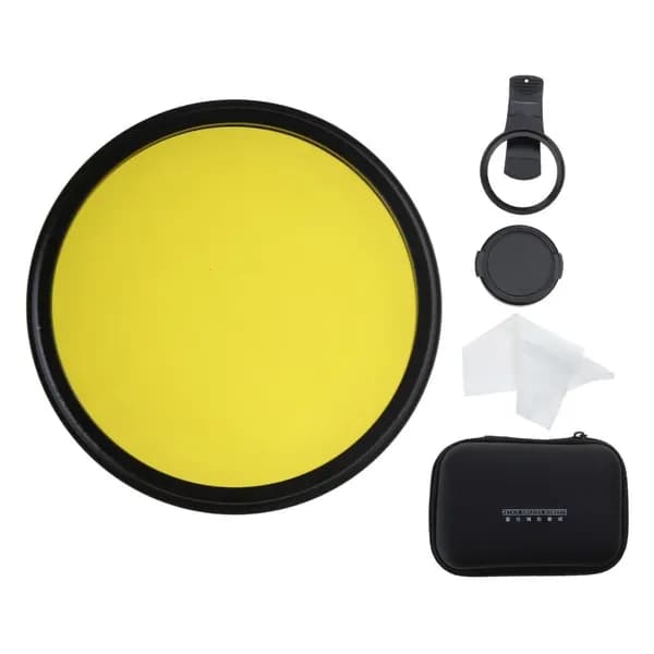 52mm Объектив для съемки рифов, желтый фильтр