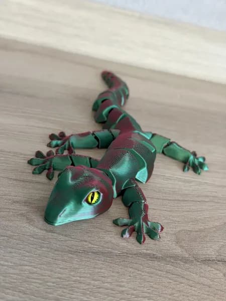 Ящерица 3D печать