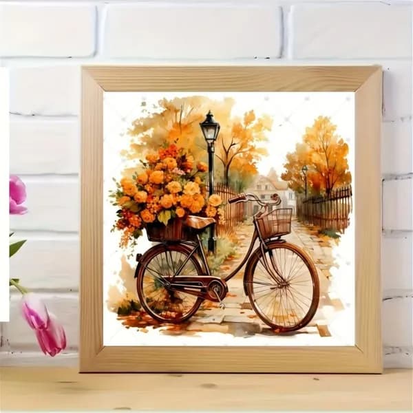 1 комплект DIY 5D-рисунок из алмазов без рамки