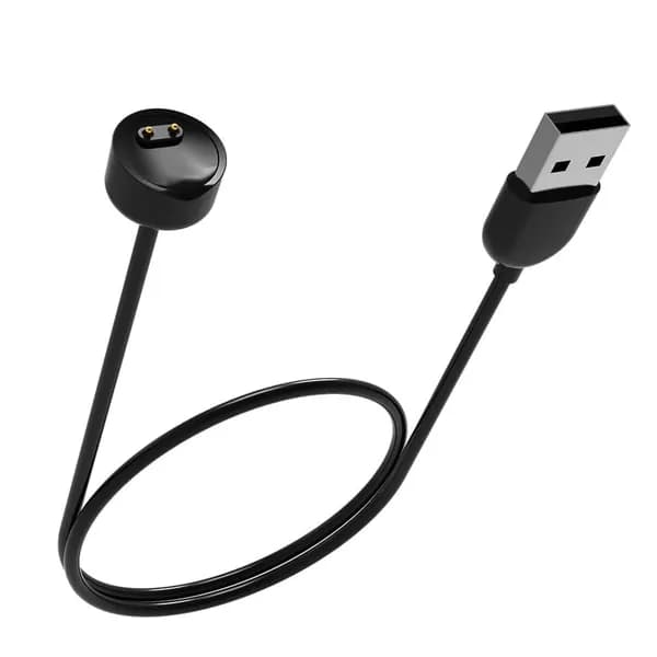 Aktiv Фитнес-браслет кабель USB для фитнес-трекера Mi Band 5, черный