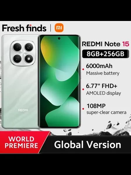 Смартфон Redmi Note 15, 8 256ГБ, global