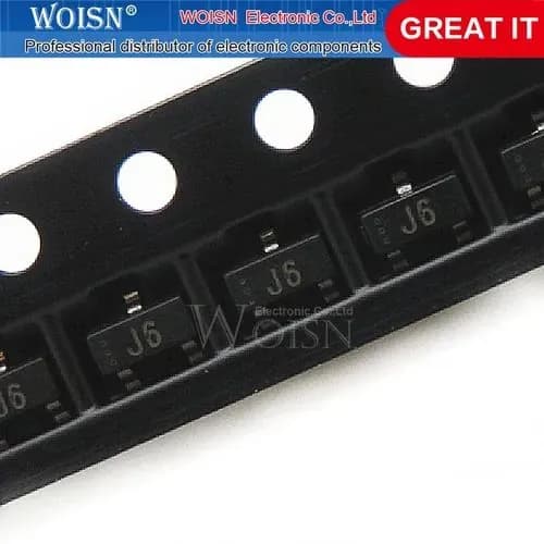 10шт./лот S9014 MMBT9014 silkscreen: J6 SOT-23 Интегральная схема