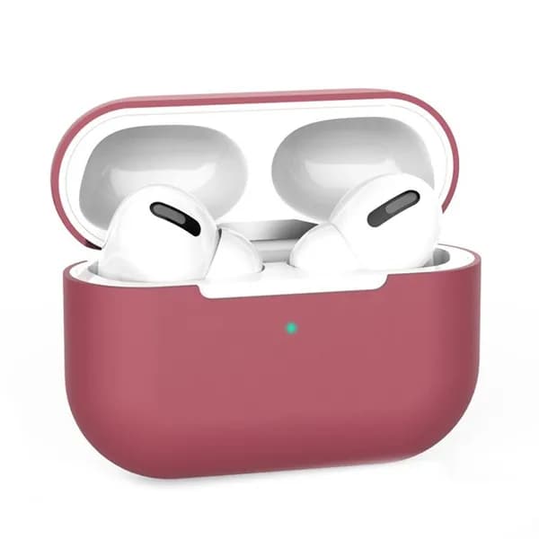 Наушники проводные с микрофоном, USB Type-A, красный