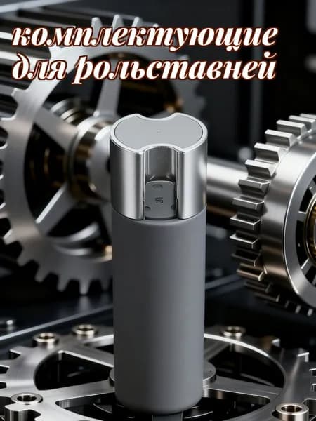 Гиря-наконечник для шнура рулонной шторы из металла и пластика для управления шторами