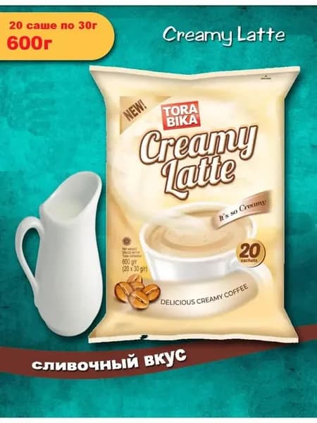 Торабика Cremy latte 3в1