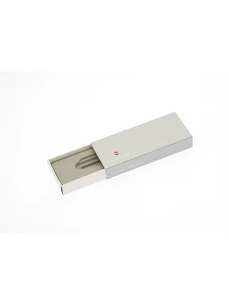 Коробка для ножей VICTORINOX 58 мм толщиной 1-2 уровня, картонная, серебристая