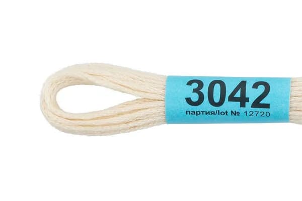 Мулине Gamma 3042 серо-кремовый 1 моток
