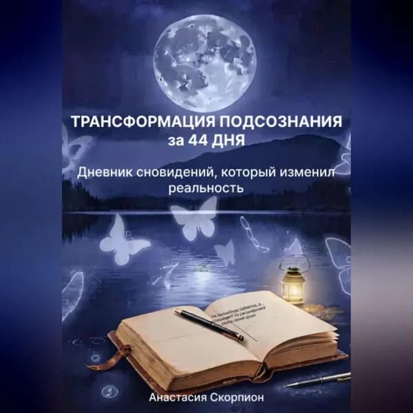 ТРАНСФОРМАЦИЯ ПОДСОЗНАНИЯ за 44 ДНЯ: Дневник сновидений, который изменил реальность | Скорпион Анастасия | Электронная аудиокнига