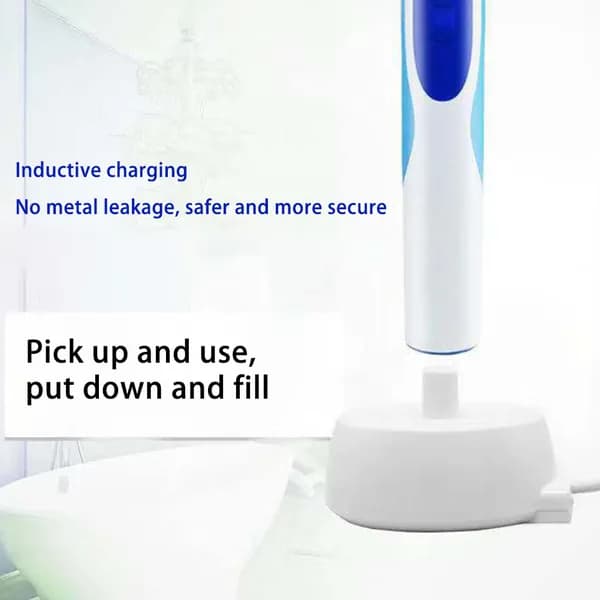 Зарядное устройство для электрических зубных щёток Braun Oral-B модели 3757, белое, EU-вилка