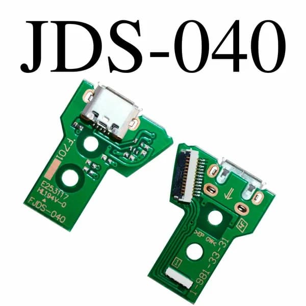 Плата разъем зарядки Micro usb jds 040 порт для геймпада джойстика dualshock sony ps4 playstation 4 контроллер питания 1 шт