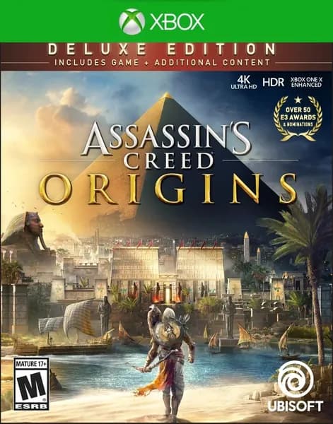 Игра Assassin s Creed Origins Deluxe Edition Xbox One/Series X S, Русская озвучка, электронный ключ
