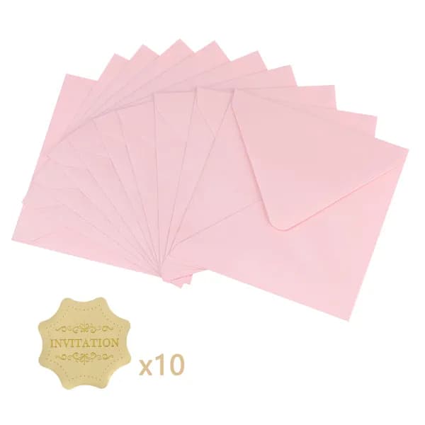 10 PCS/lot Поздравительная открытка в оболочке