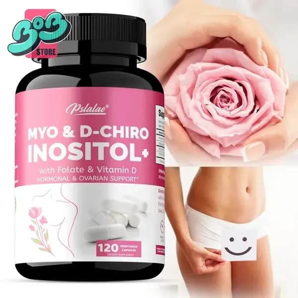 Pslalae - MYO & D-CHIRO INOSITOL+ - Поддерживает гормональный баланс и функцию яичников