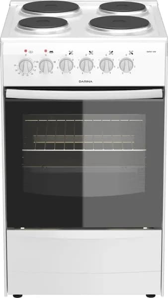 Электрическая плита Darina 1В EМ 341 406 с механическим управлением, белая