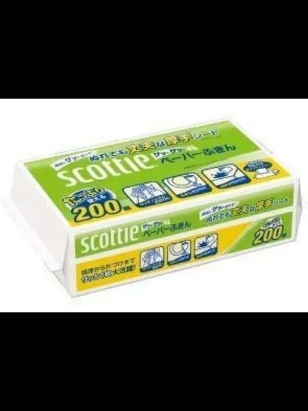 Бумажные полотенца Scottie 400 листов, 10 шт