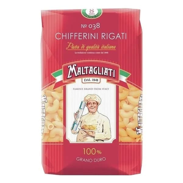 Макаронные изделия Maltagliati № 038 рожки 450 г