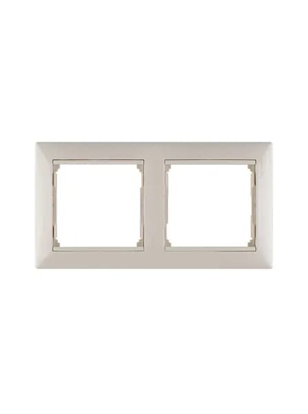 Legrand Рамка электроустановочная, слоновая кость, 2 пост., 1 шт.