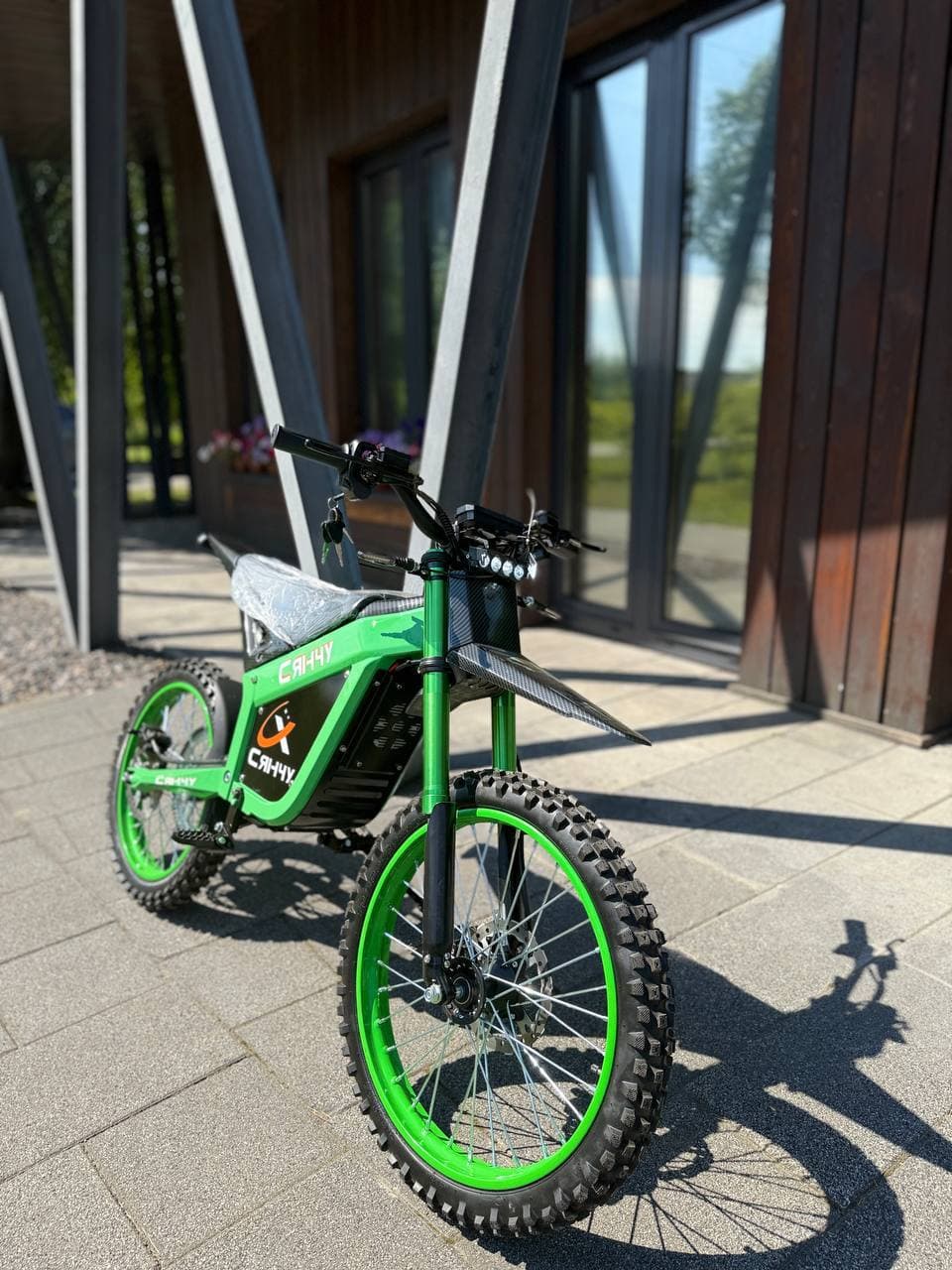 Электромотоцикл Электропитбайк Питбайк GT FX-10 2000W, 60V/30AH