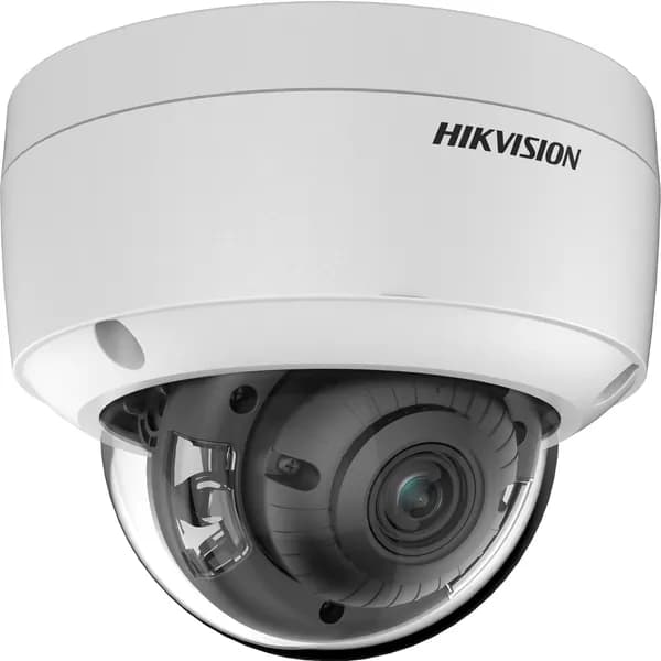 IP - камера 4 Мп купольная IP - камера с фиксированным объективом и технологией ColorVu Уличная HIKVISION