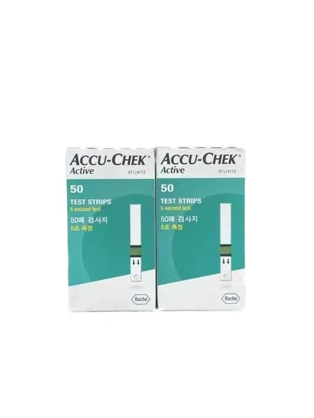 Тест-полоски Акку-Чек Актив (Accu-Chek Active), 100 штук