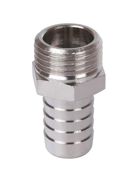 Штуцер 1/2x16 НР никелированный Stout