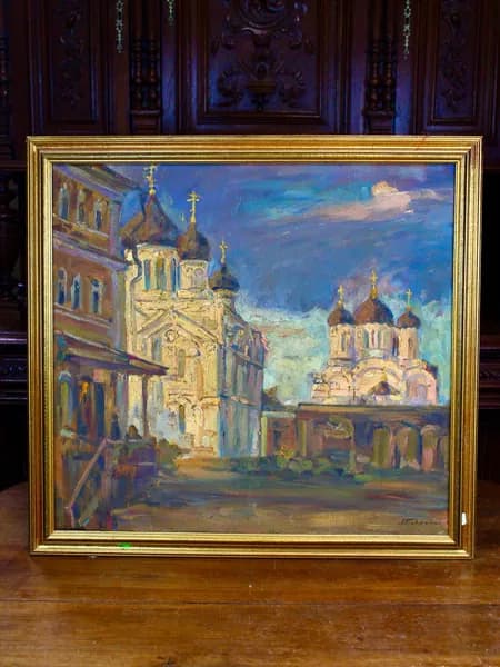 Картина. Холст. Масло. Начало 20 века.