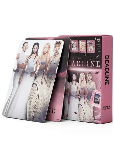 Карточки BLACKPINK. Набор карточек кпоп БЛЭКПИНК - DEADLINE, 55 шт. #1
