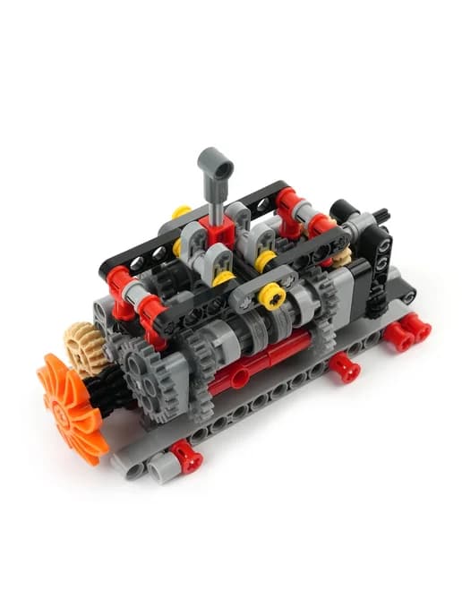 Конструктор трансмиссии 6-speed Only Blocks