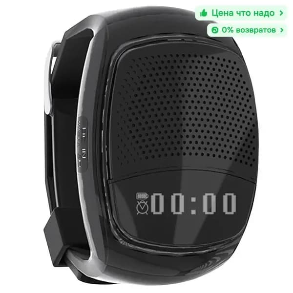 Беспроводная Bluetooth-колонка для велосипеда на запястье с дисплеем и функцией управления фото
