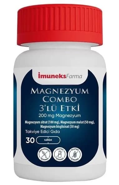 muneks Farma Магний Комбо 3-Эффекта 60 Таблеток