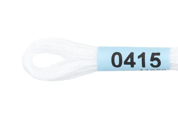 Мулине Gamma 0415 белый 1 моток